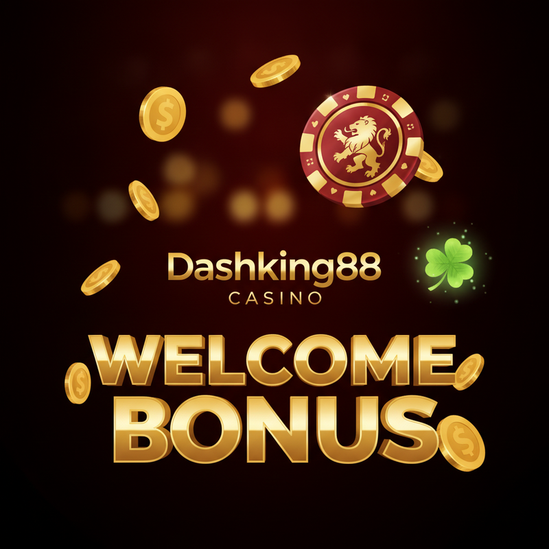 Welcome to Dashking88 Casino: 100% up to A$600 + 20 Free Spins